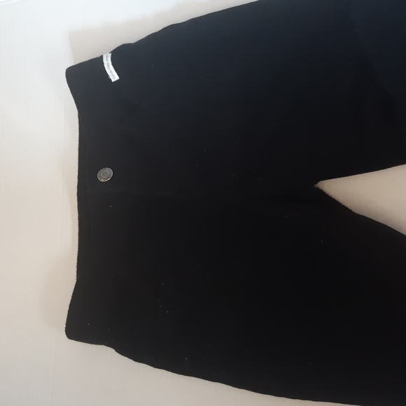 Girls Calvin Klein black velvet pants size 10 - Picture 3 of 7